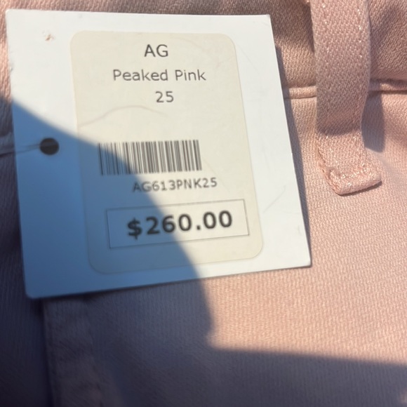 NWT The Caden Tailored Trousers by Adriano Goldschmied in Pastel Pink!! Gorgeous - Picture 12 of 12